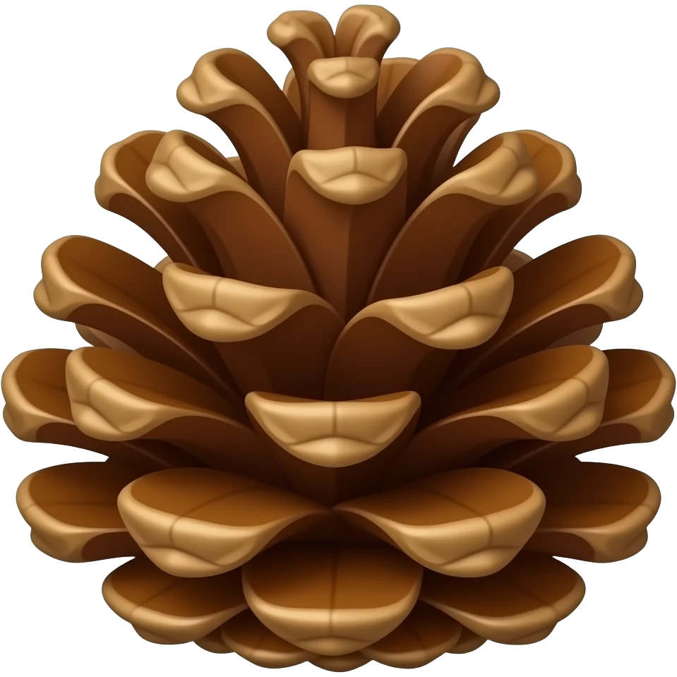 еловая шишка emoji
