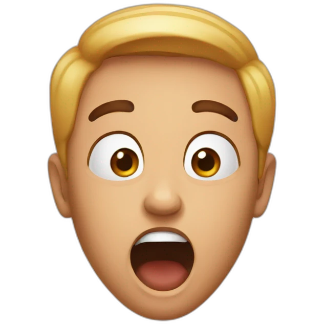 surprised emoji