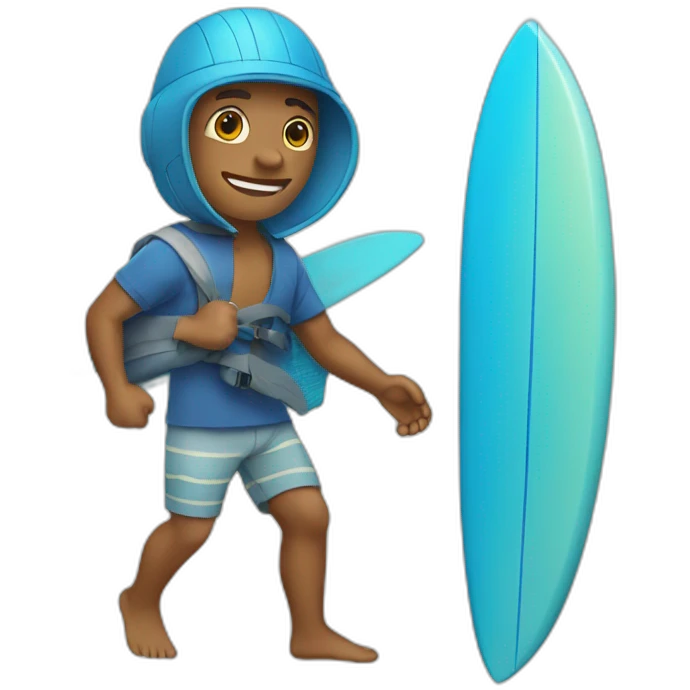 Surfer emoji