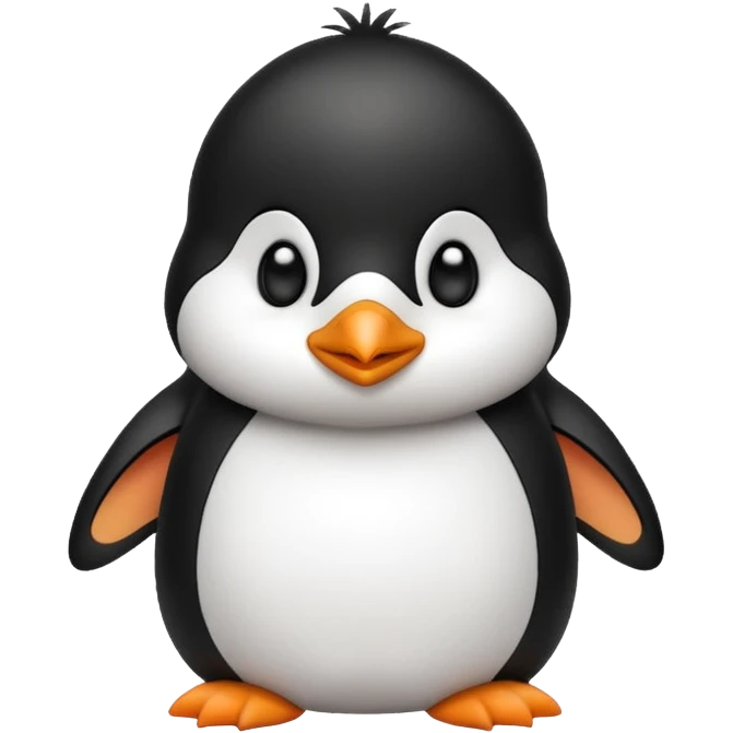 Penquin dog emoji