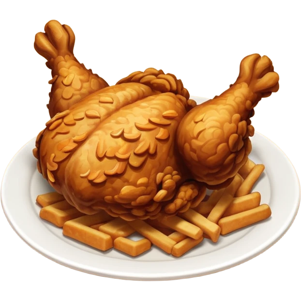 fried chicken emoji