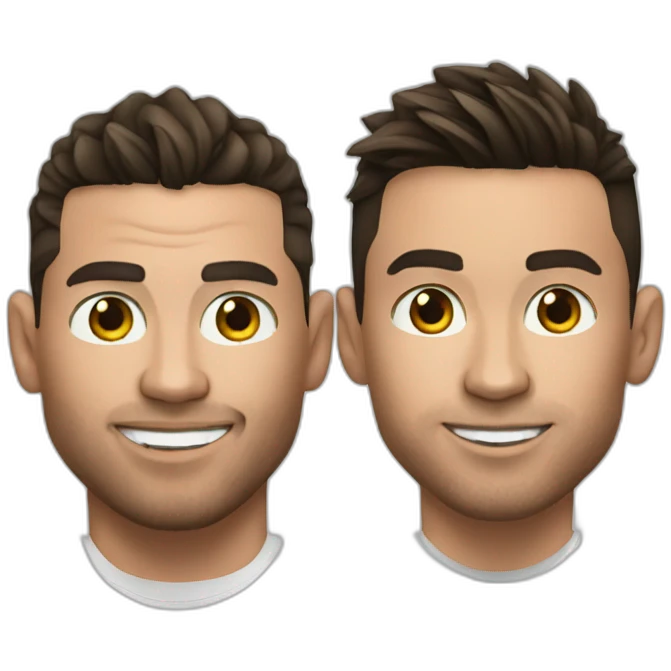 Ronaldo Messi emoji
