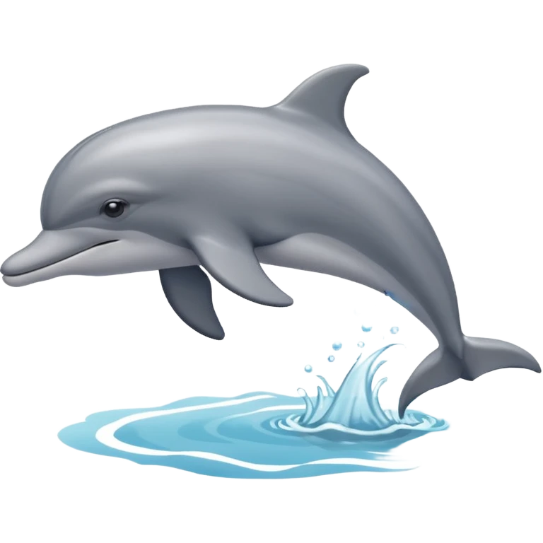 with dolphin please emoji