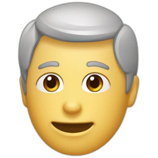 Mec qui fait une bavette emoji