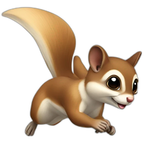 flying squirrel emoji