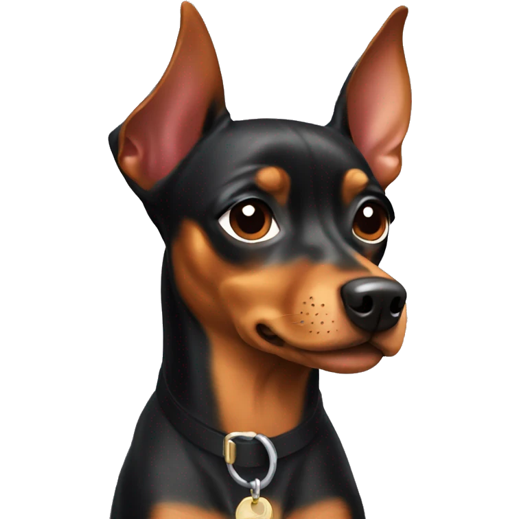 A mini pinscher  emoji