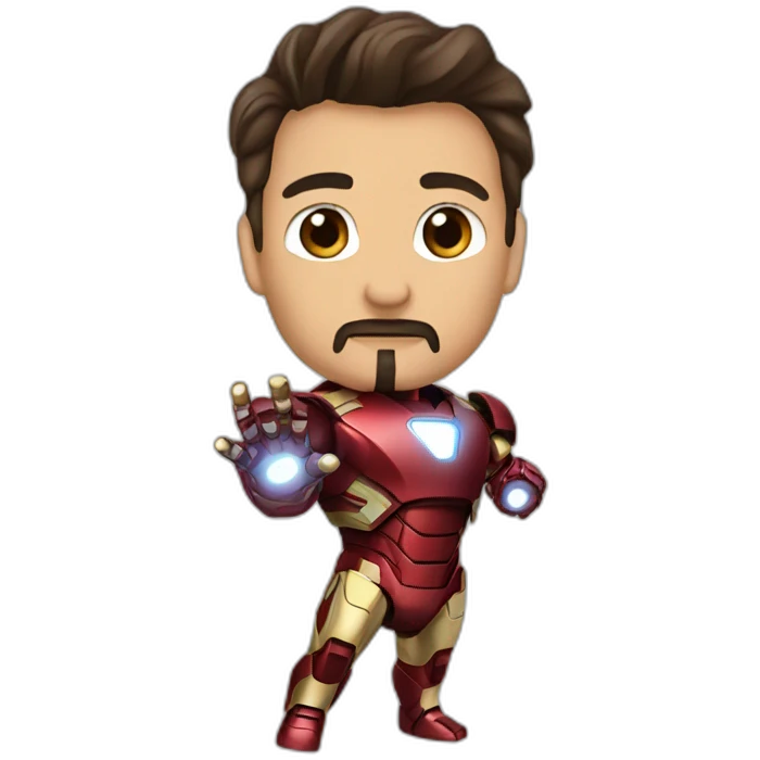 Iron man fachero emoji