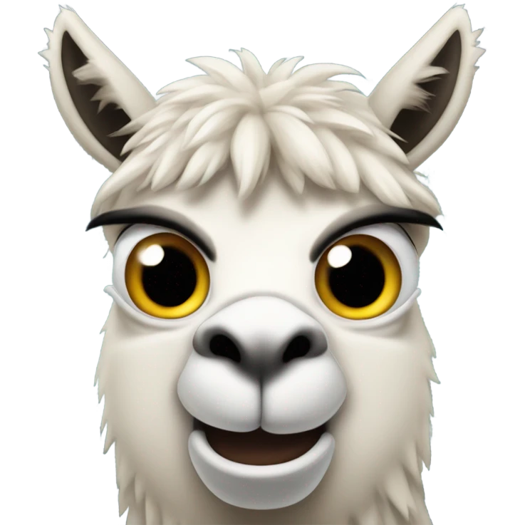 upsest lama emoji