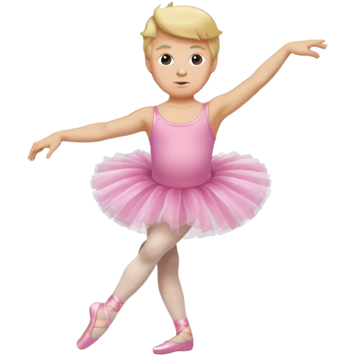 donald trump as a ballet dancer  emoji