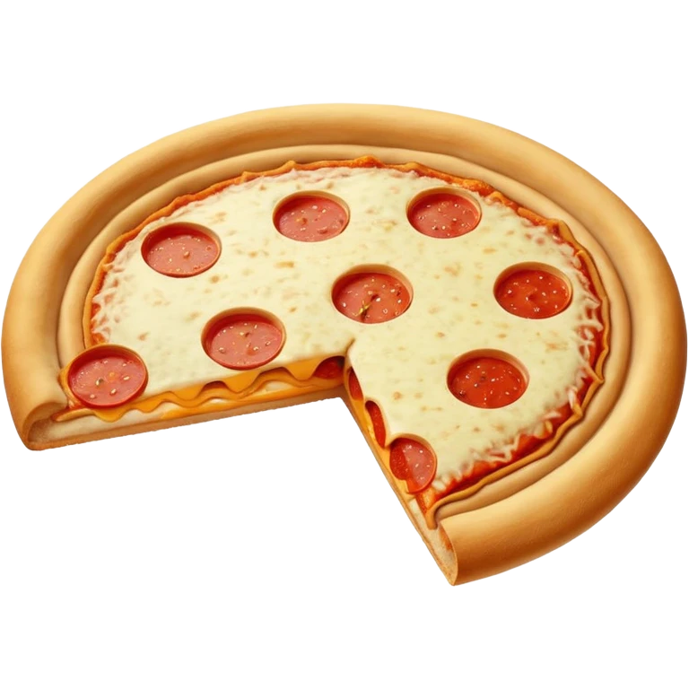 Saturn pizza emoji