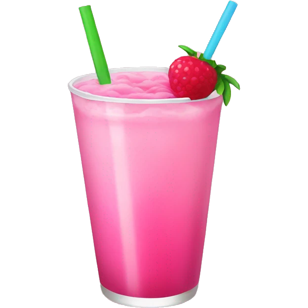 pink drink emoji