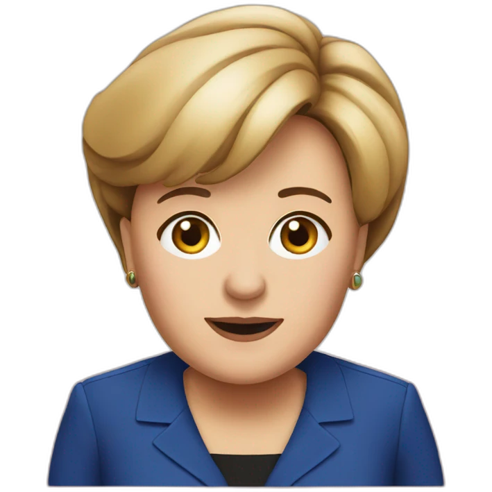 angela merkel emoji