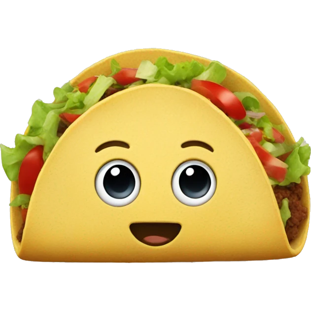food taco emoji