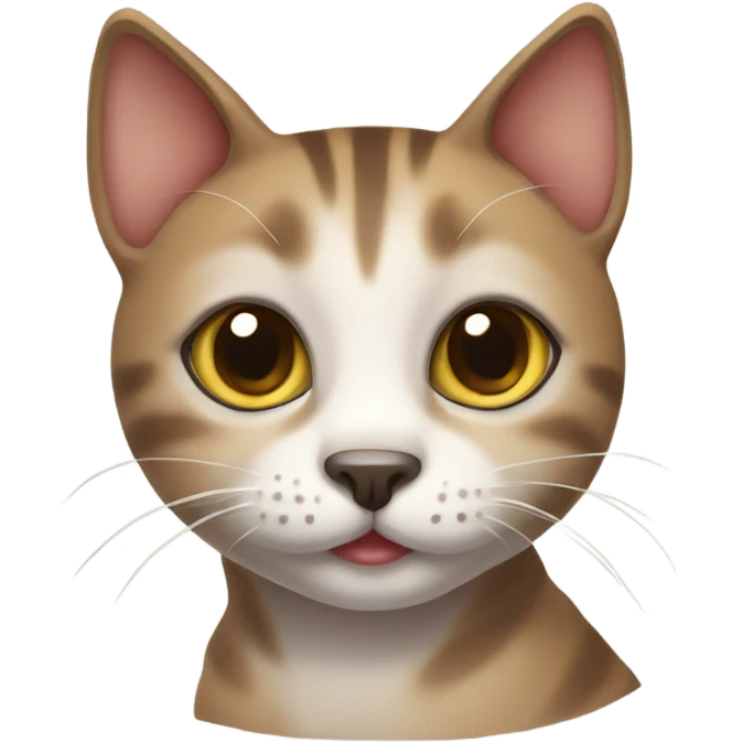 Cute sokoke cat emoji