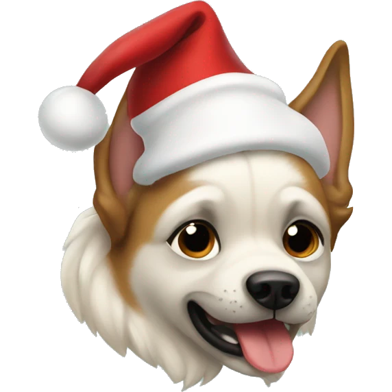 PERRO NAVIDAD emoji