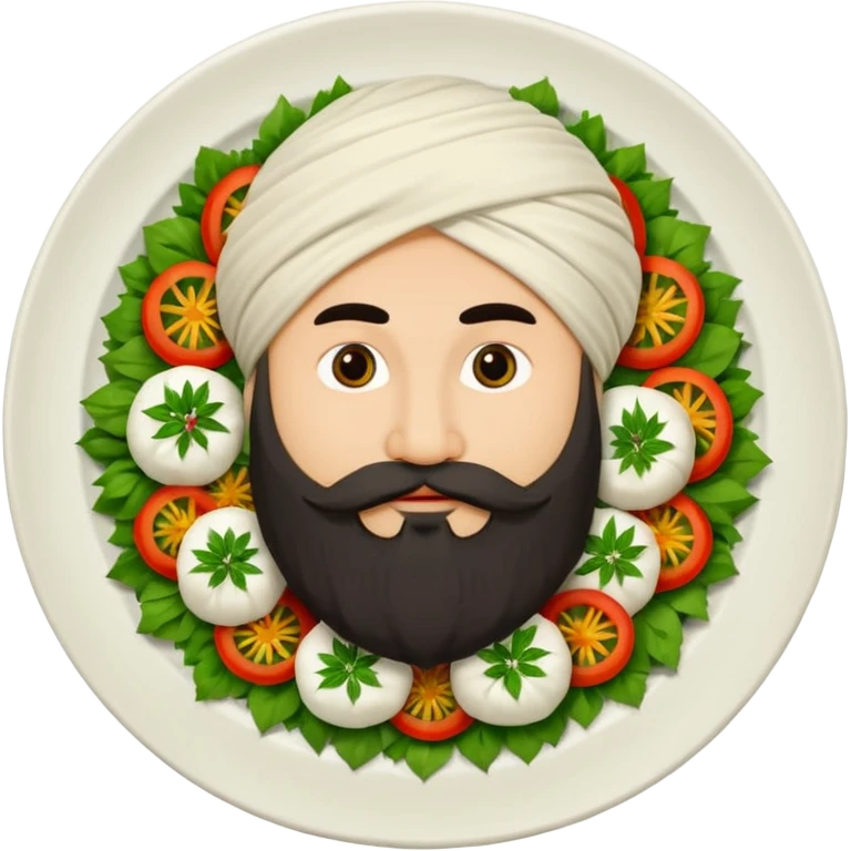 хинкали с бородой emoji