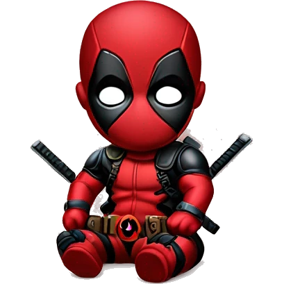 Baby Deadpool emoji