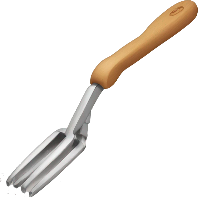 Wooden kitchen tongs emoji