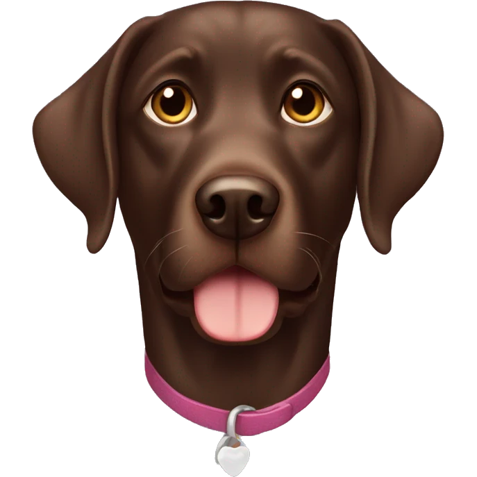 Chocolate Lab  emoji