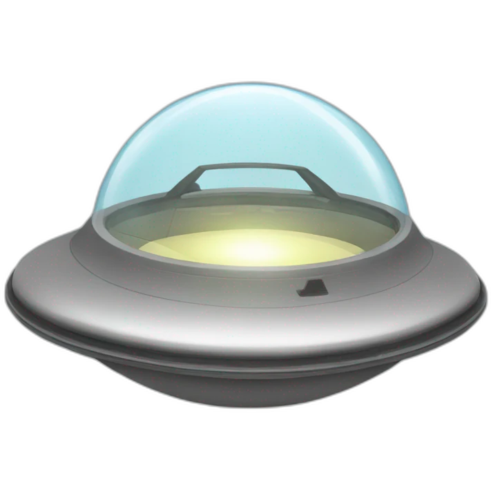 bob lazar in a flying saucer emoji