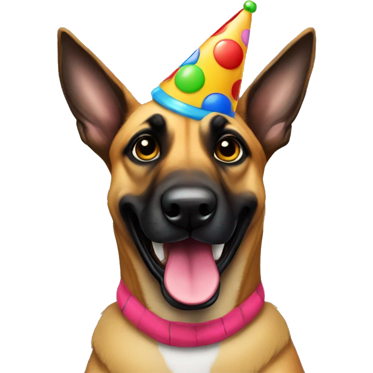 malinois clown emoji