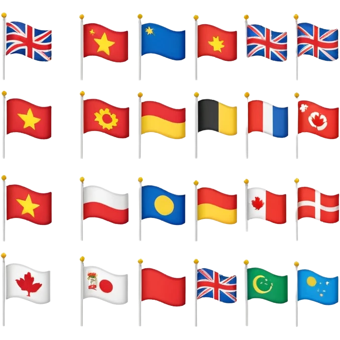 country flags emoji