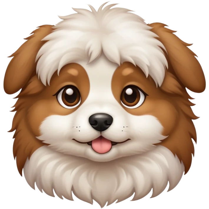cute puppy brown emoji