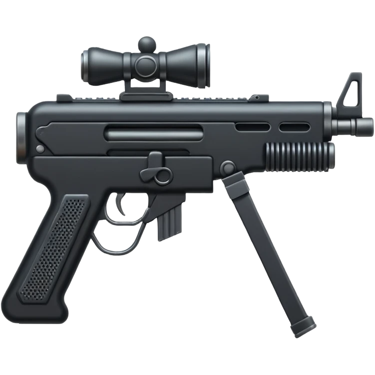 Machine gun emoji