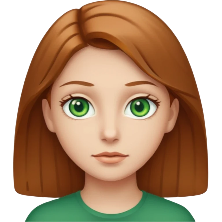 Ojos verdes emoji