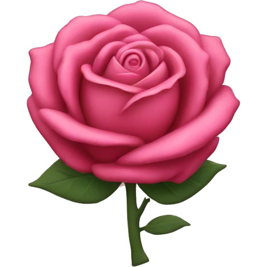 Rose toy emoji