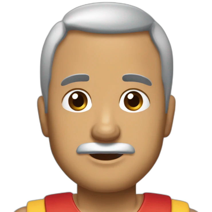 willy castro guzmán cabello negro y barba emoji