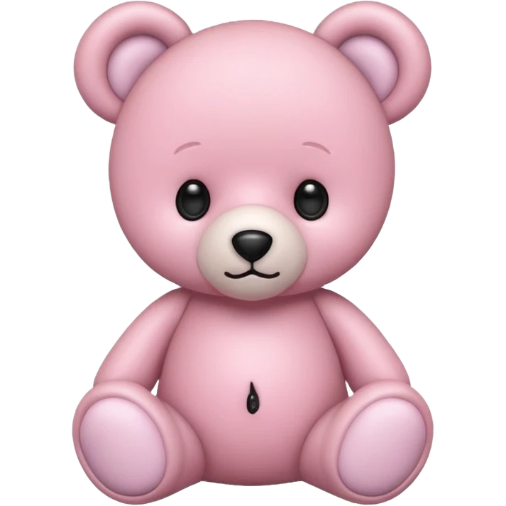 Baby pink bear emoji