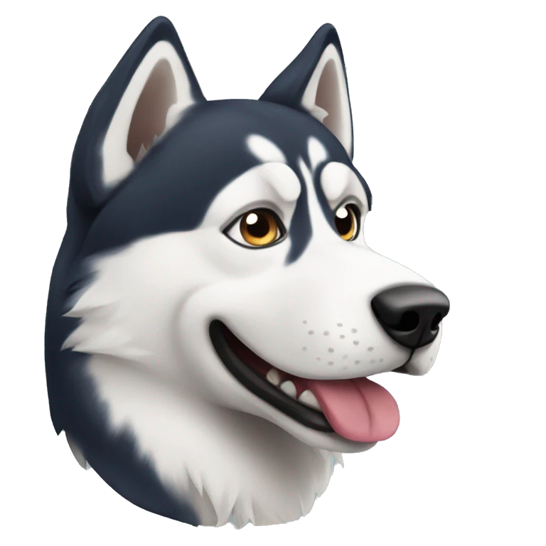 Husky Dog emoji