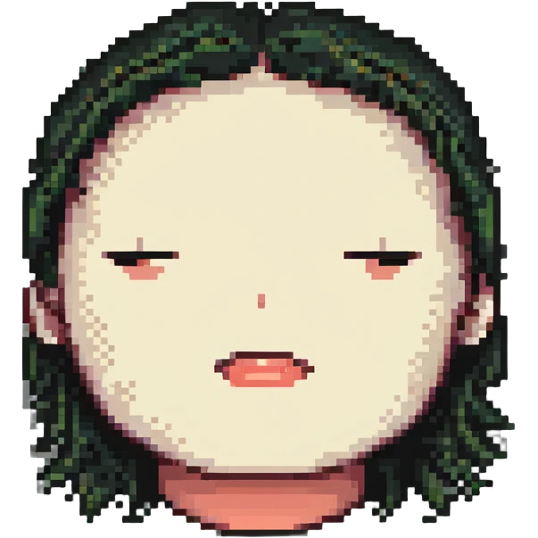 face with eyes closed and biting lower lip emoji