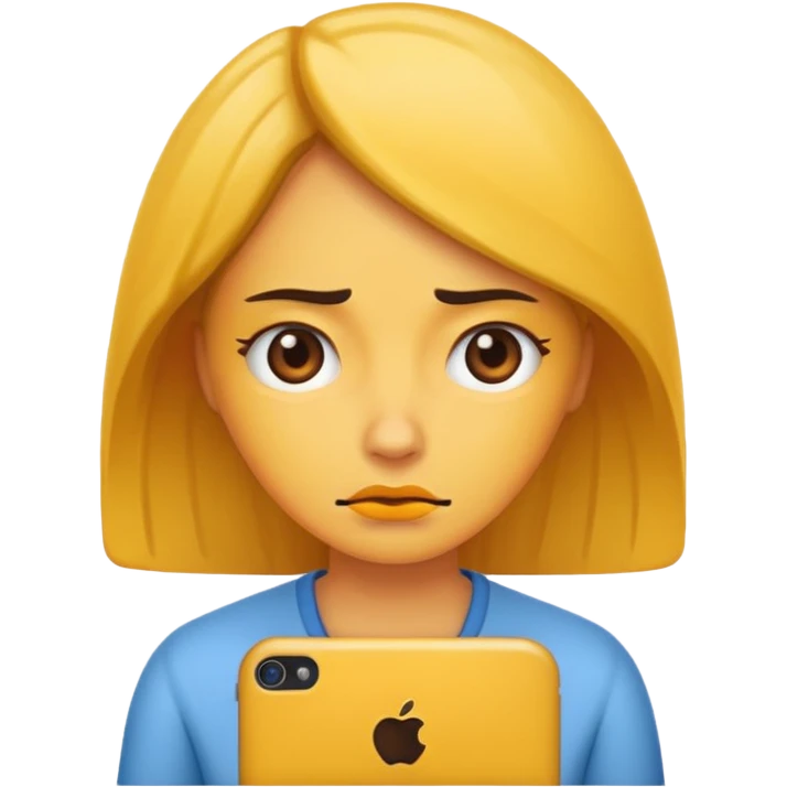 bored woman emoji