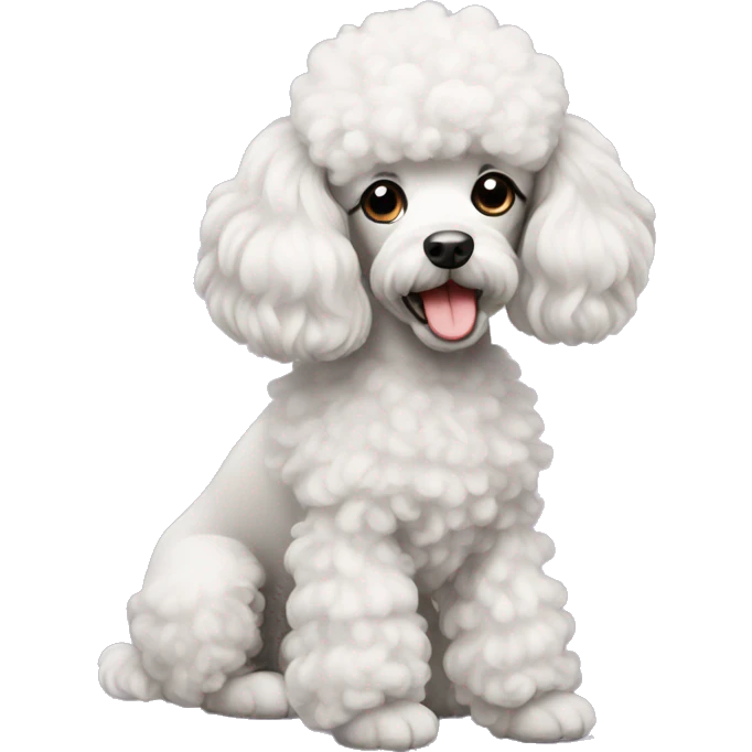 Poodle  emoji