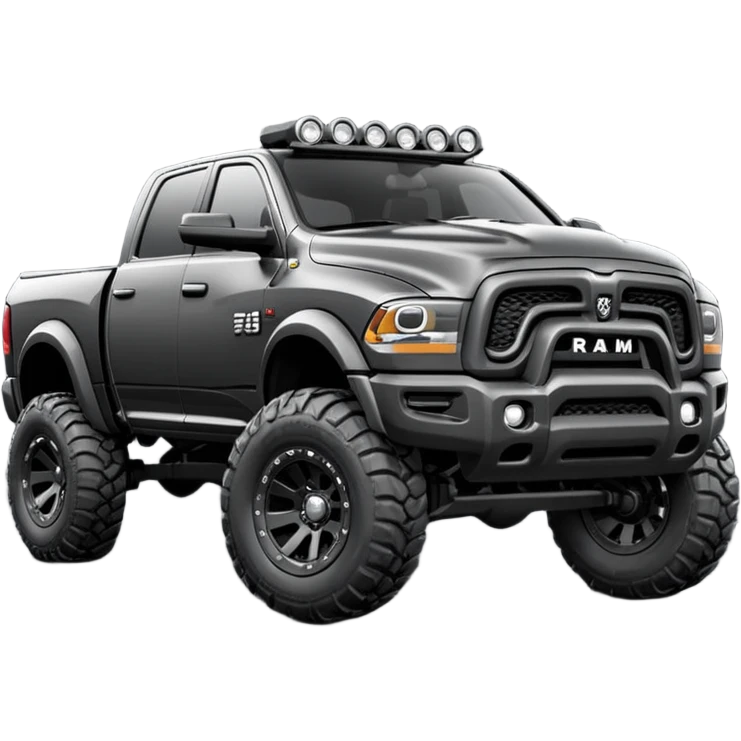 2025 Ram off-road truck emoji