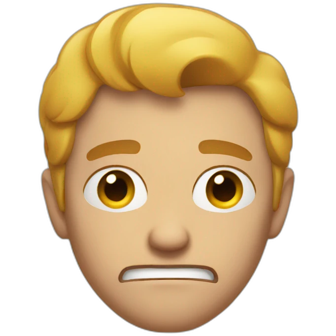 MAN FRUSTRATED  emoji