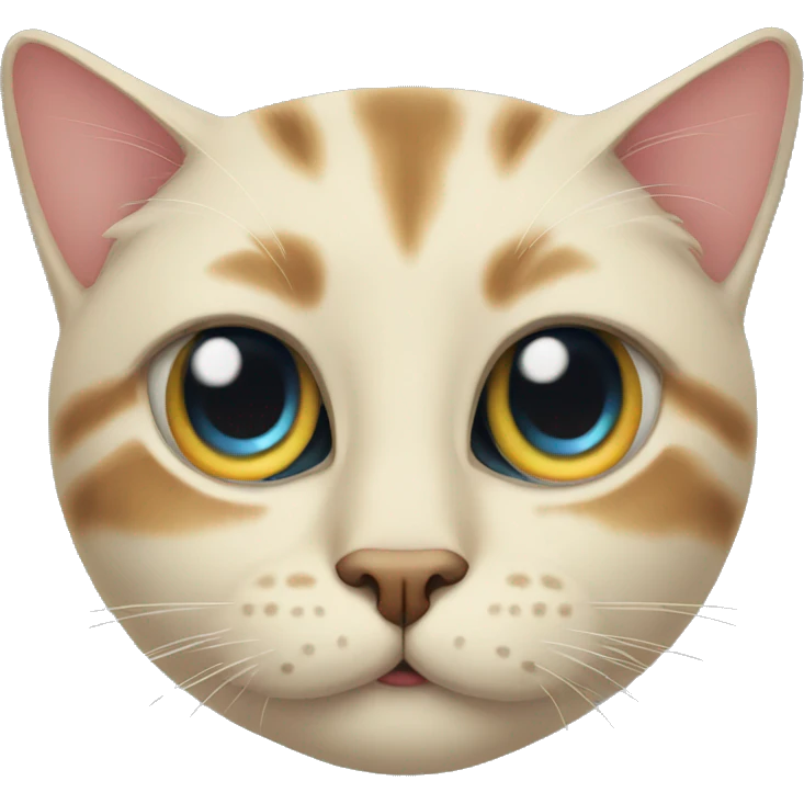 one eye cat emoji