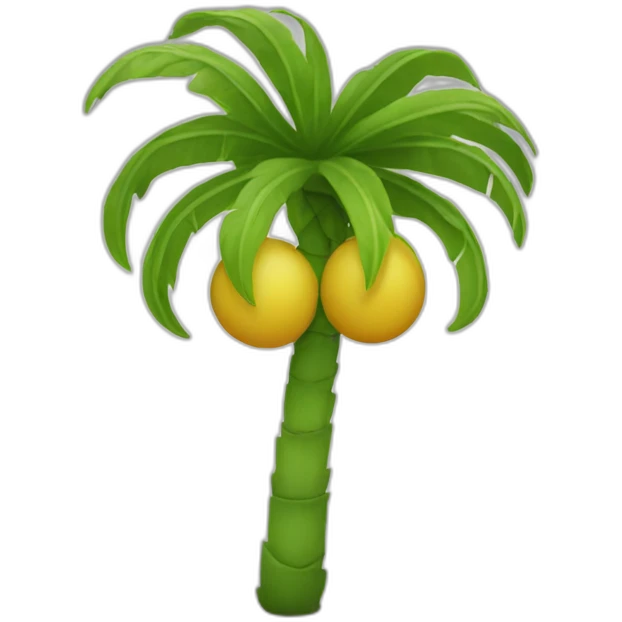 Keen V et un palmier emoji