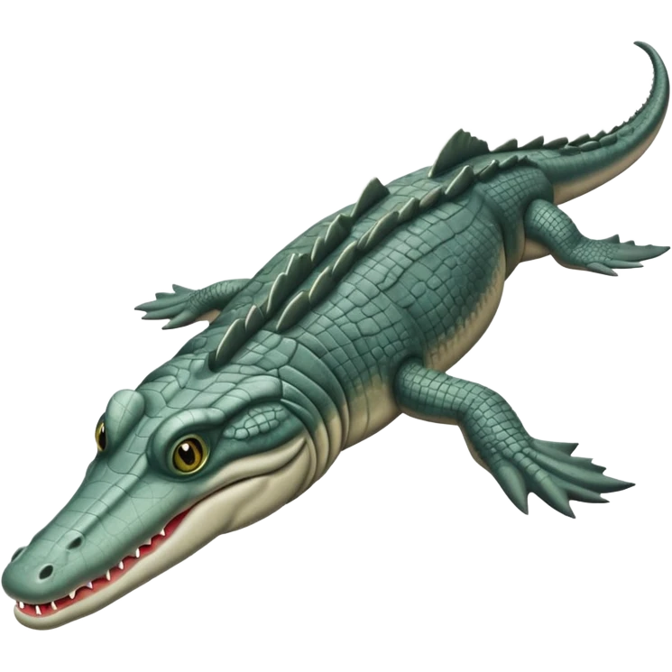 Tiktaalik Roseau-a fish that looks like a crocodile emoji