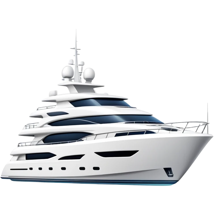 white yacht  emoji