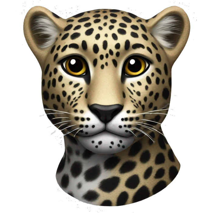 Leopard noir  emoji
