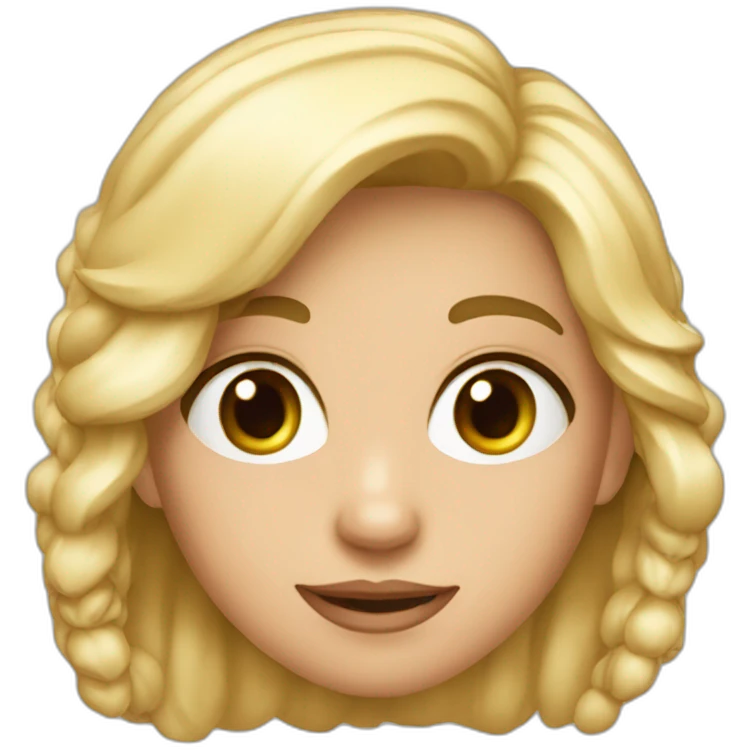 Девушка с очками emoji