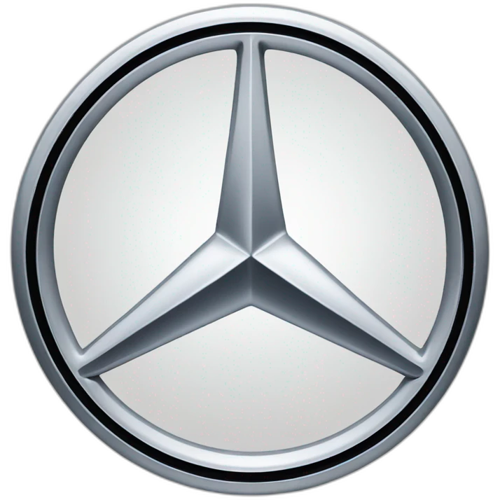 Mercedes benz logo emoji