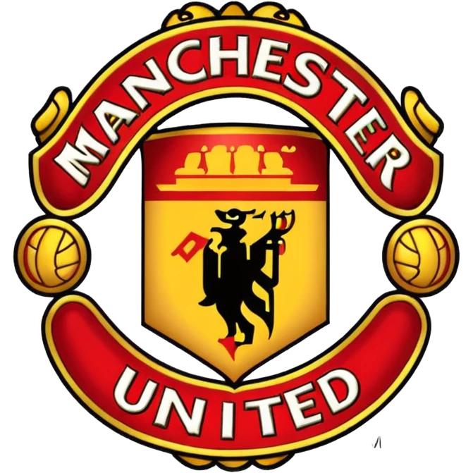 Manchester united logo emoji emoji