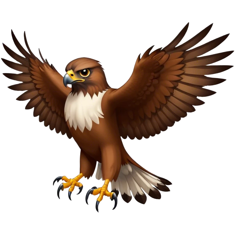 ANGRYY Hawk WITH OPENWINGS emoji