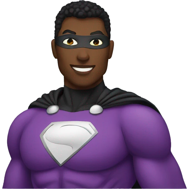 Gay superhero  emoji