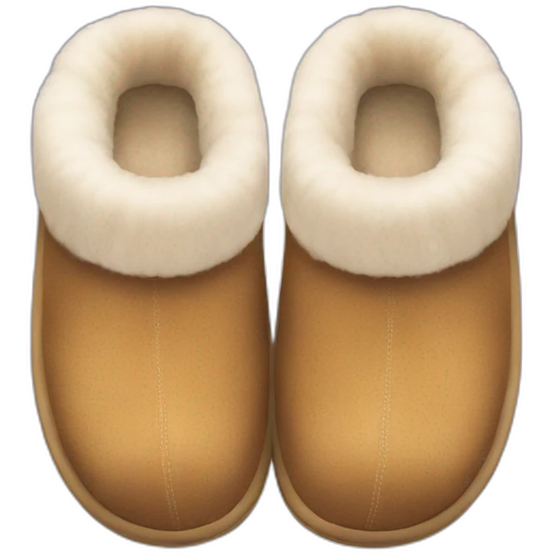 UGG slippers  emoji