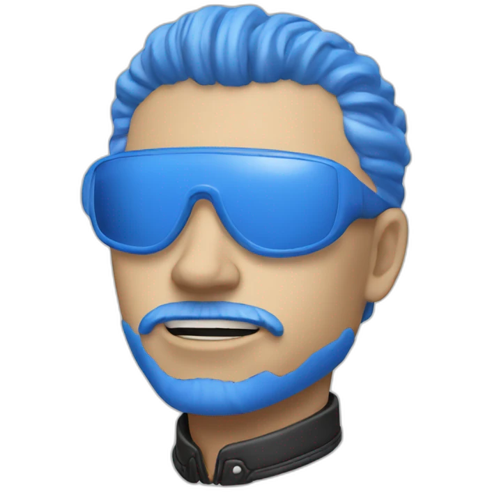 Mcqueen-blue emoji